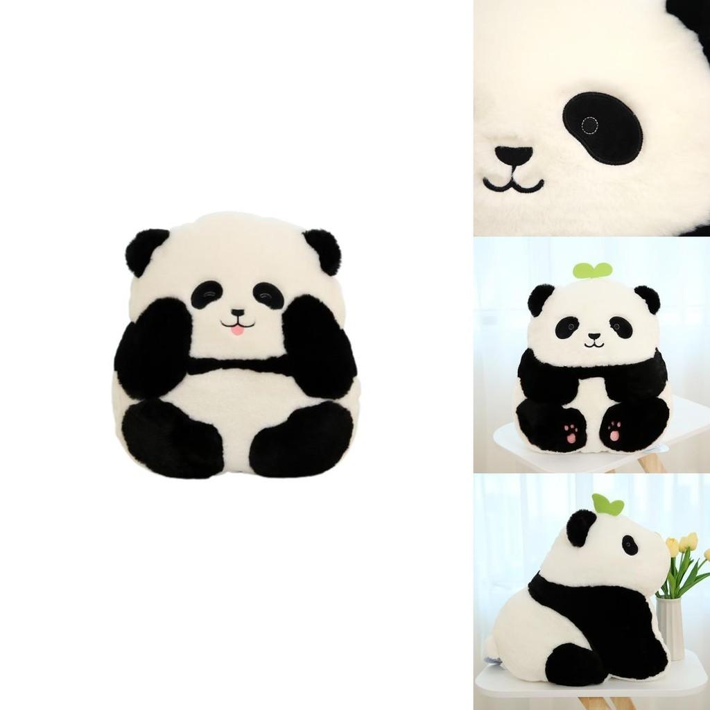 Panda Hua Hua Plush Toy Realistic Stuffed Panda Pillow For Kids And Adults