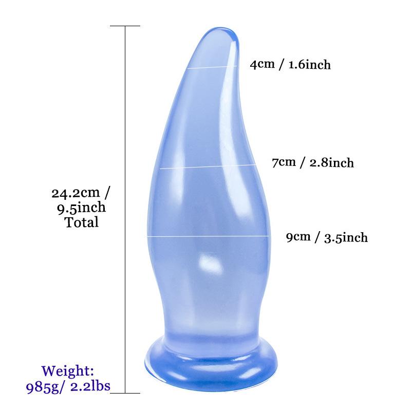 MoDi Massageador de próstata pesado apertável enorme plugue anal com ventosa silicone macio plugue anal espéculo ânus brinquedos sexuais anais para mulheres homens