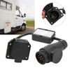 an 13 Pin to  7 Way Plug Round Connector Trailer Light Electrical Converter Trailer Light Converter