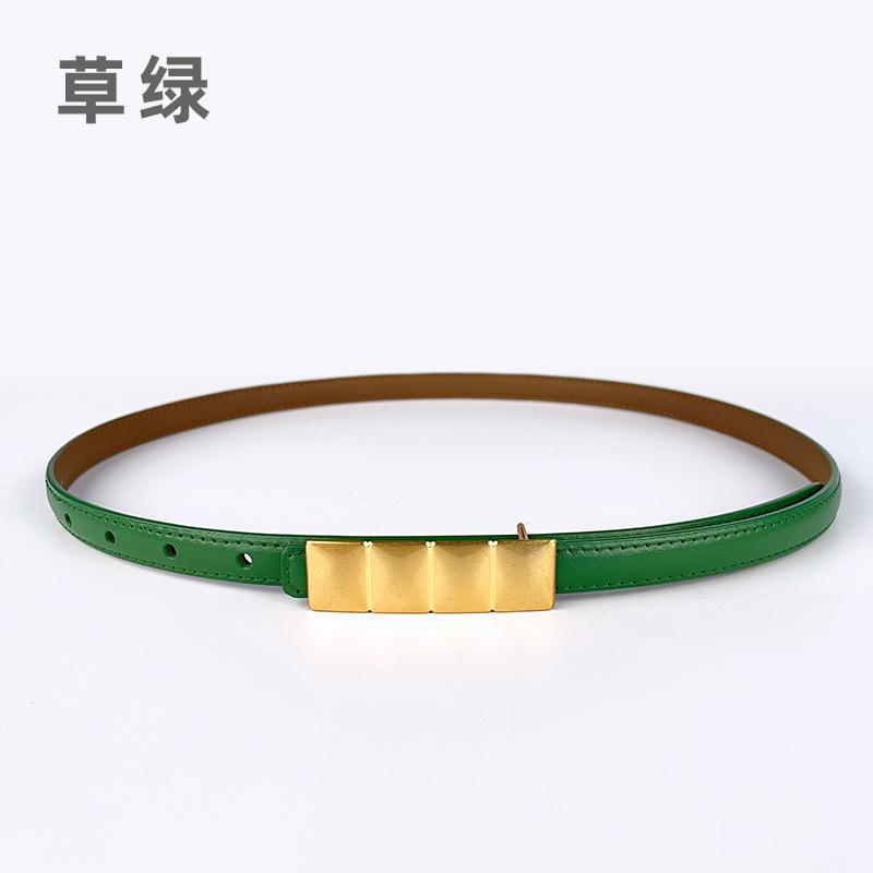 Genuine Leather Women'S Belt Retro Two-Layer Cowhide Belt With Jeans Casual Pants Belt Women'S Model