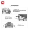 ZWILLING Nova Plus 2-Piece Stainless Steel Steamer Set