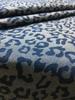 Designed Denim Thin Cloth Cotton for Denim Handmade Fabric, Fabric, Scraps, Denim, Scraps, Fabric, Crafts, Remakes, (Leopard Print, Center)