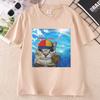 Happy Cat Dreamcore TShirt Funny Cats Brainrot Meme Tee Casual Kitten Tee Cat Lover Humor Tshirt Casual Round Neck Tees