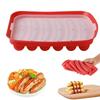 Household Silicone Sausage Mold Easy to Demold for Hot Dog Ham Sausage Grilled Sausage Baking Tool Complementary Food Mold