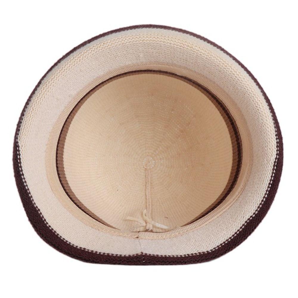 Retro Winter Hat Wool Basin Hat Casual Bucket Hat for Women