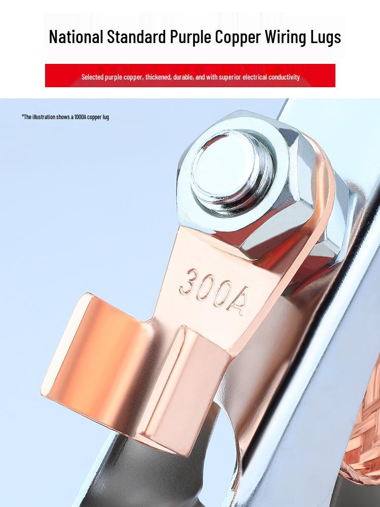 Pure Copper Electric Welding Ground Clamp - Thickened Welding Pliers and Handle for Argon Arc Welding Machine Grounding Accessories.