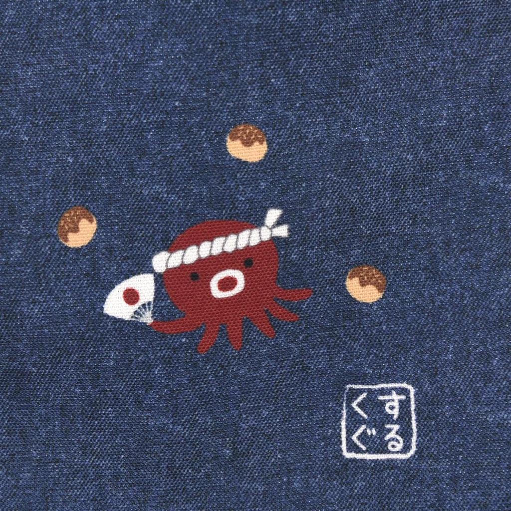 Japanese Pattern Canvas Tote Osaka Rendezvous DB [Kusuguru Japan] Bag, Nekomaruke,