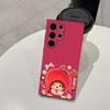 Cute M-Monchhichis Phone Case For Samsung A25 A13 A33 5G A54 A36 A35 A56 A52 A14 Shockproof Soft Cover