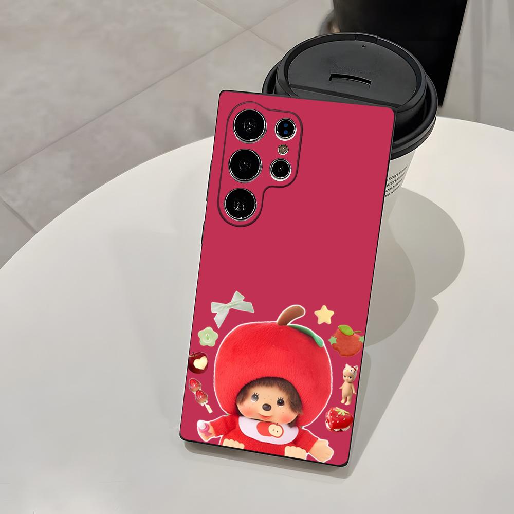 Cute M-Monchhichis Phone Case For Samsung A25 A13 A33 5G A54 A36 A35 A56 A52 A14 Shockproof Soft Cover