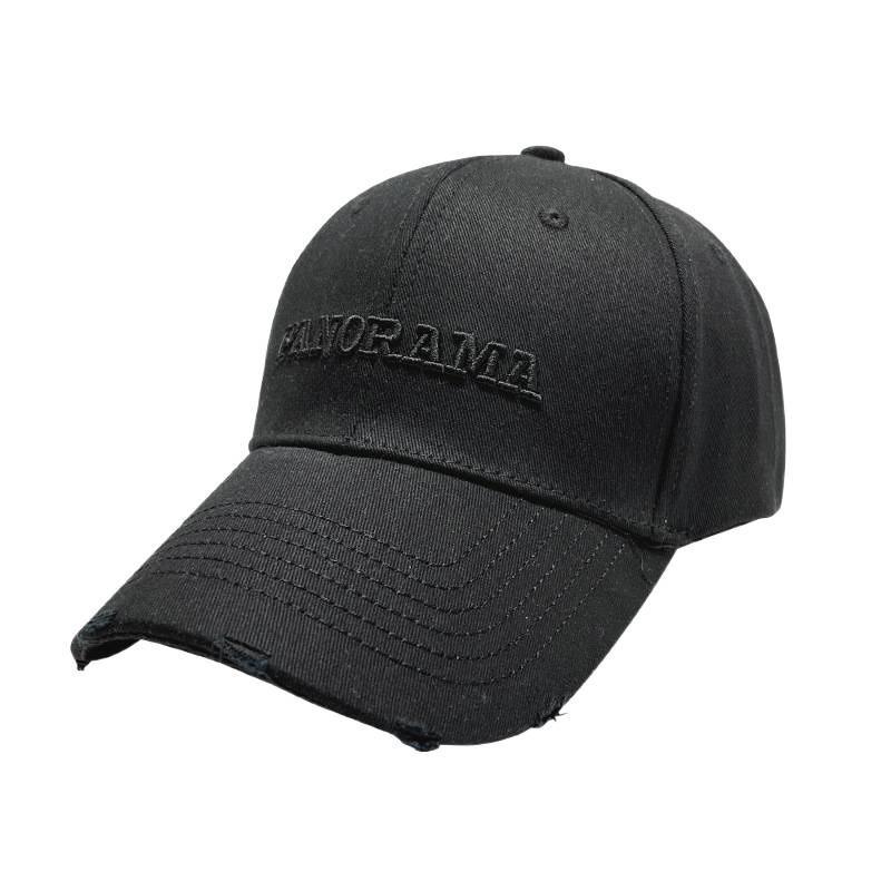 Unisex Cotton Baseball Hat With Embroidery And Sunshade For Outdoor And Travel Use