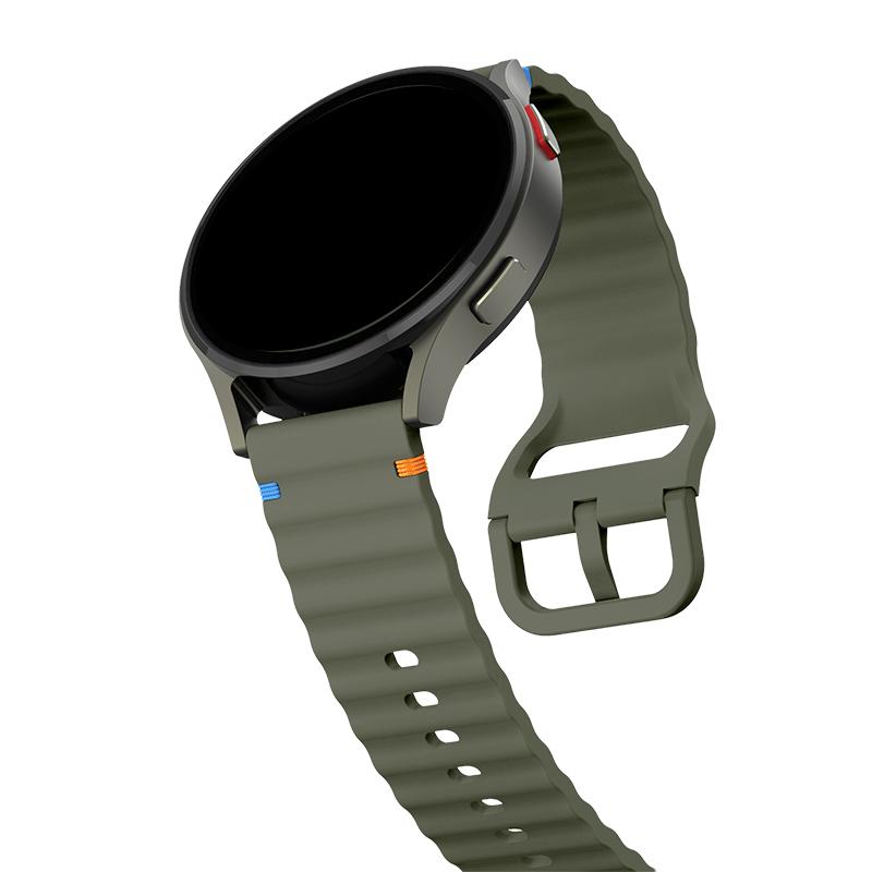 22mm Smartwatch-Armband Geeignet für OnePlus Watch 3 Silikon Sportband Kompatibel mit OnePlus Watch 2 2R 3 Atmungsaktives Armband