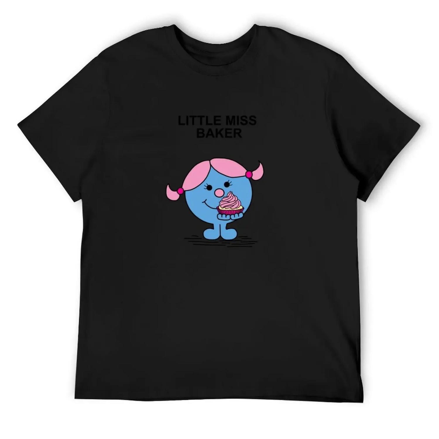 

Little Miss Baker T-Shirt oversize t-shirts man tshirts personalised korean fashion Anime t-shirt clothing for men XXXXXL
