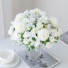 Artificial Rose chrysanthemum Silk Bouquet Flowers  Bridal Wedding outdoor garden arch Decor Home Valentine Garland Accessories