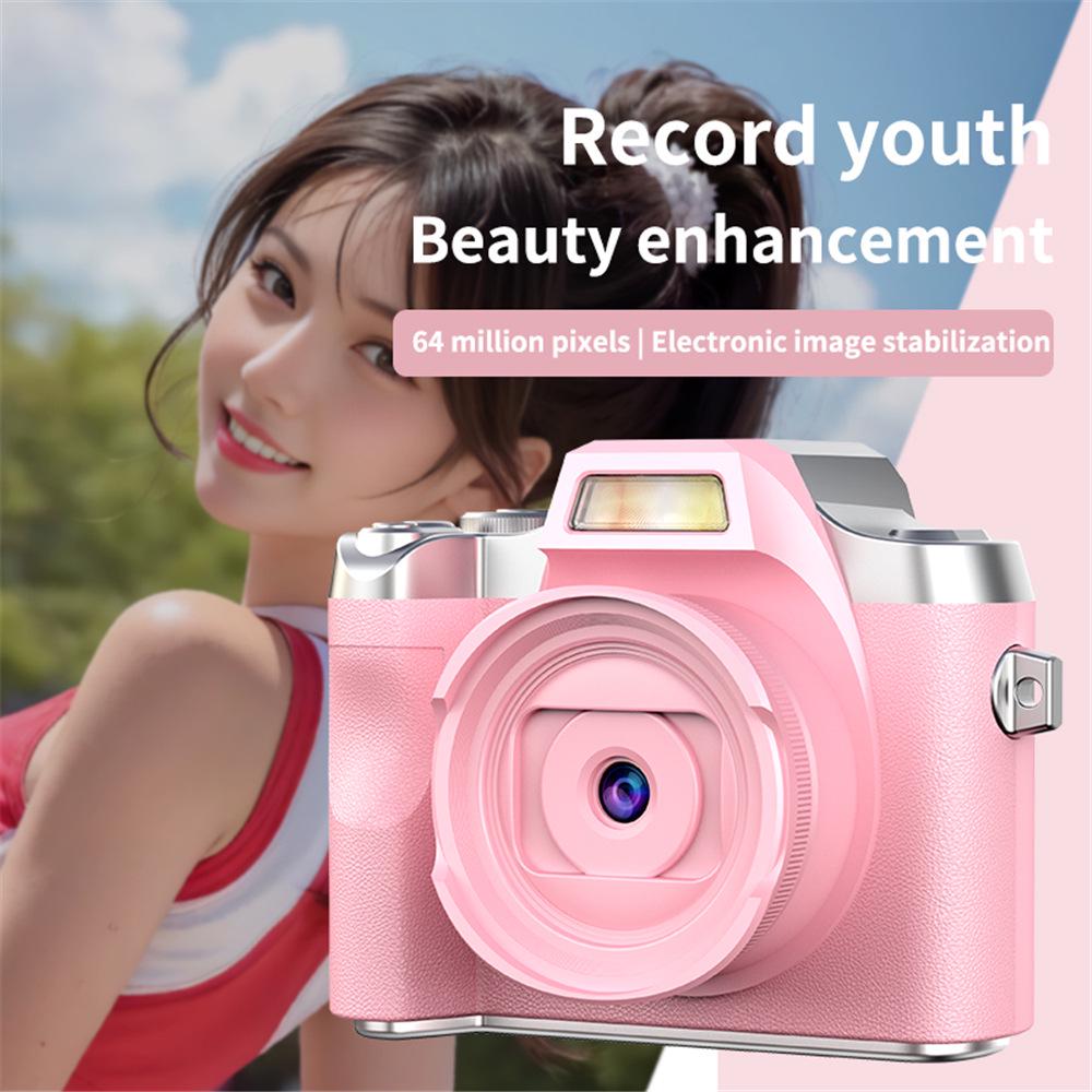 Mini HD Mirrorless DSLR Camera for Students and Parties
