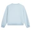 Li Ning Sports Lifestyle Series Fleece Warm Losvallende Crew Neck Geborduurde Letter Lange Mouw Sweatshirt Dames sweatshirt AWDV998-3