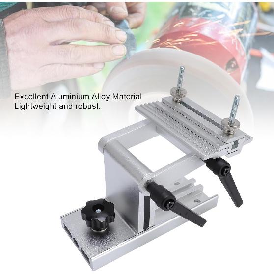 Premium Aluminum Alloy Tool Rest Sharpening Jig for 6-inch & 8-inch Bench Grinders - Lightweight