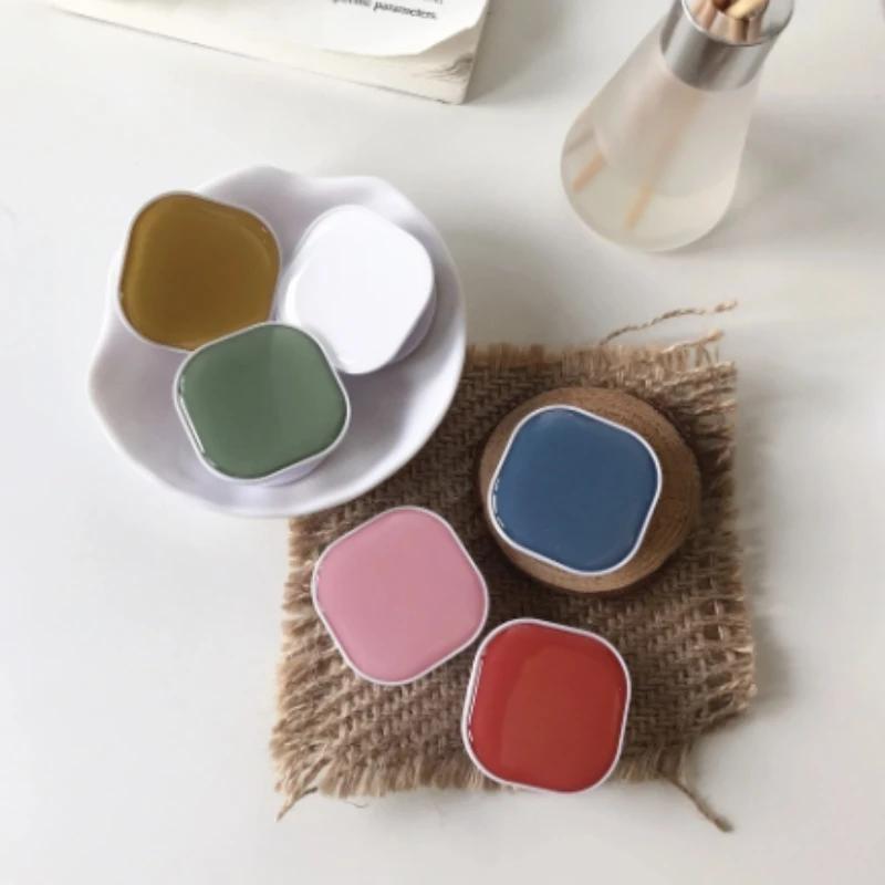 Cute Square Pop Socket Phone Grip - 360° Rotatable Finger Ring Stand Sticker
