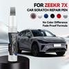 Tinta Retoque para Carro Quente Dedicada para ZEEKR 7X Kit de Reparo de Roda Rápido e Fácil Reparo de Arranhões na Roda Tinta para Aro para Reparo de Roda de Carro