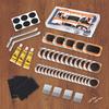 Portable Bicycle Flat Tire Repair Kit - Quick-Dry Rubber Patches, Glue Set for MTB & Road Bike Inner Tubes
