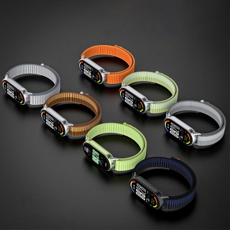 Nylon Strap for Mi Band 10 9 8 Strap Smart Watch Band for Xiaomi Smart Band 8 NFC Strap Miband 9 Correa Replacement Accessories