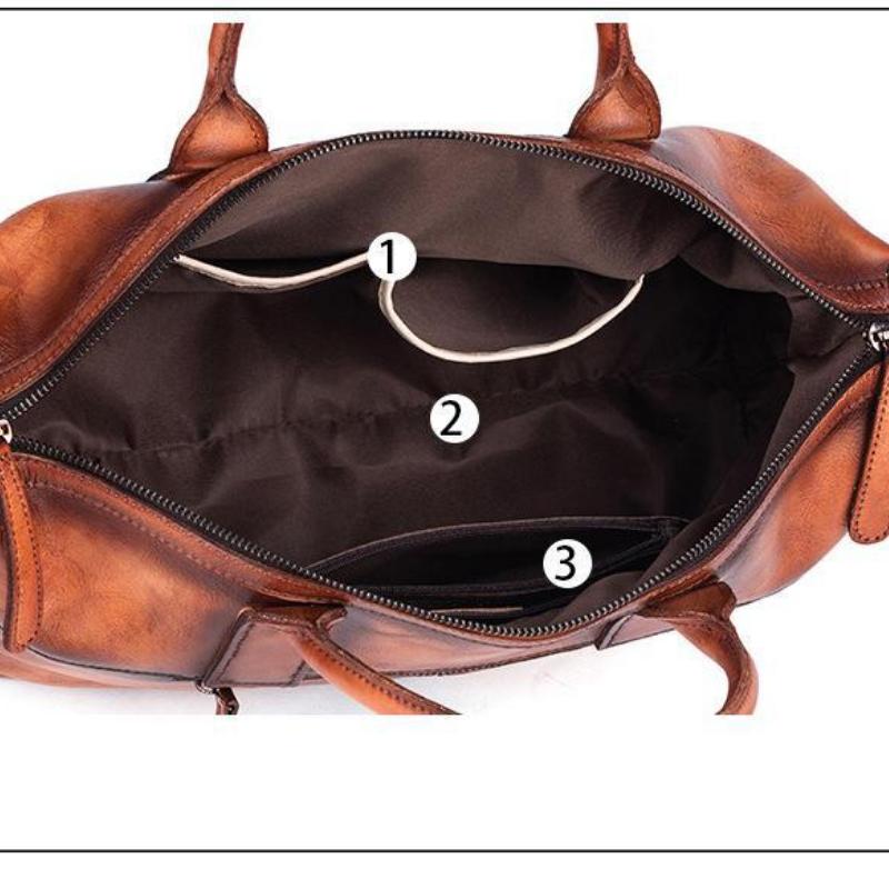 Johnature Retro Frauen Tasche Echtes Leder Dame Handtasche Natürliche Weiche Rindsleder Hand Bemalt Große Kapazität Schulter Taschen