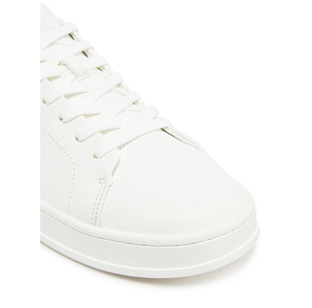 Мужские кроссовки Calvin Klein Low top lace up nu hm0hm01758 белые