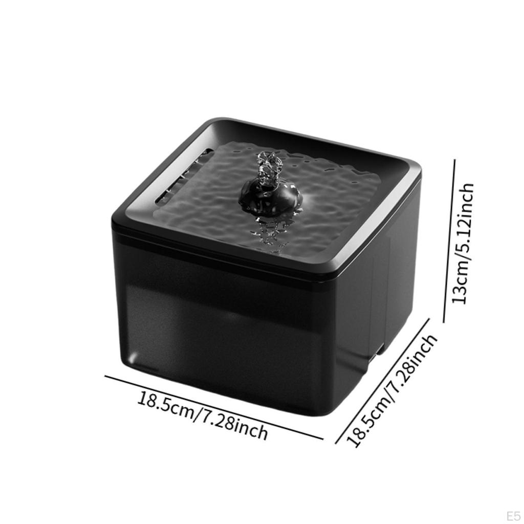 Katzen-Wassertrinkstation Inklusive Praktischer Wassernapf Spender für Kleintiere Hunde