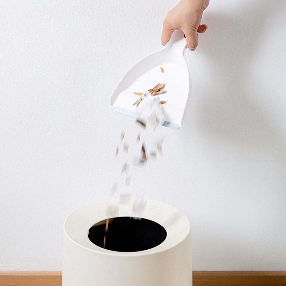 Portable Mini Dustpan and Brush Set Space-Saving Handheld Sweeping Brush  Keyboard Cleaning