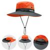 Outdoor UV Protection Fisherman Hat with Ponytail Hole