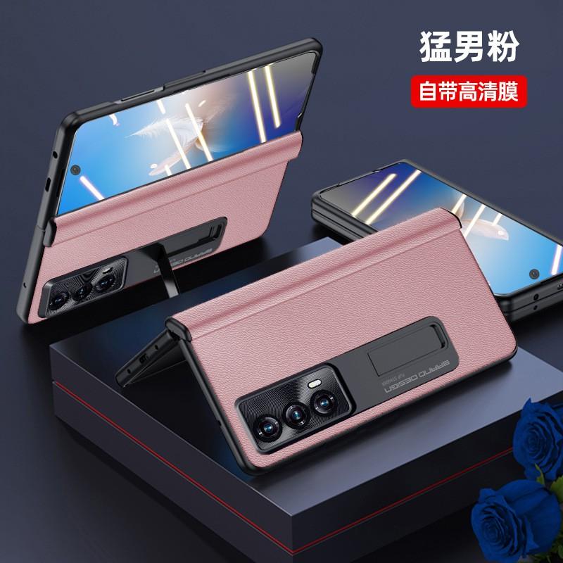 Premium Full-Body Leather Case Honor Magic Vs2 With Integrated Hinge Protection Magnetic Kickstand Drop Resistance