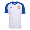 Adidas Originals Manchester United Soccer Jerseys Men's White/Royal Bl