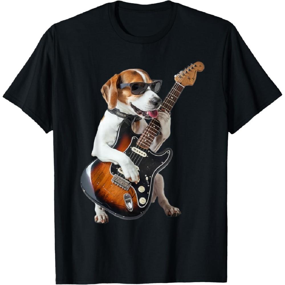 

Beagle Guitar T-Shirt S