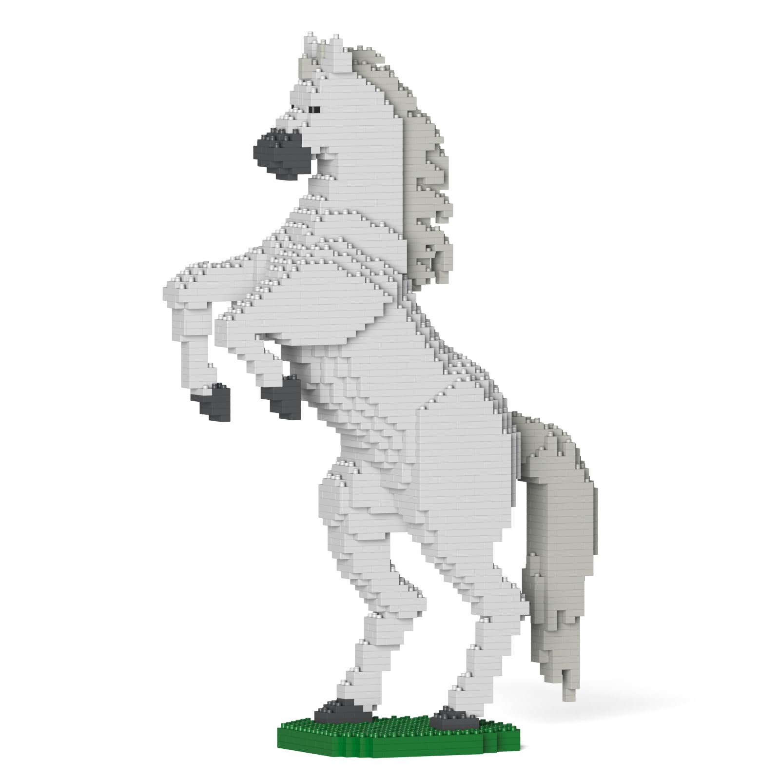 

JEKCA Horse Horse Plastic Building Blocks Ages 14 and up 03S-M02 білий