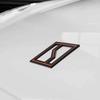 For ZEEKR 001 X 007 7X 009 Black Badge Front Rear Badge Blackened Modification Accessories