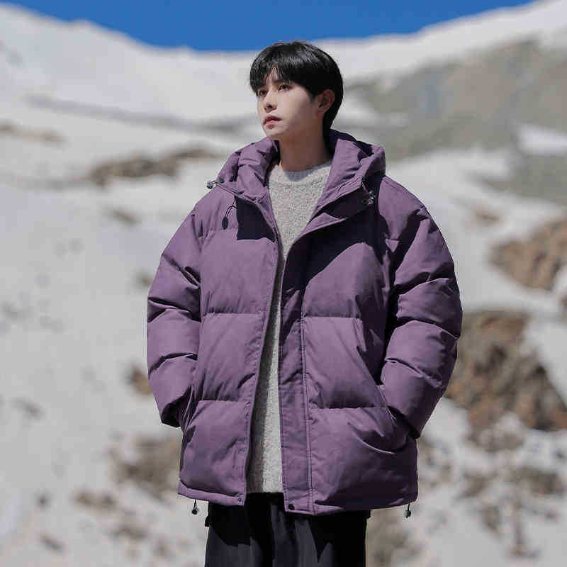 

Trendy outdoor waterproof cotton-padded clothes men s 2025 new winter thickened warm loose casual cotton-padded jacket cotton-padded clothes 3XL