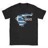 Greece Map 100 Cotton TShirt For Men Summer  Vintage T Shirts O Neck Fashion Tees Big Size Cheap Clothing