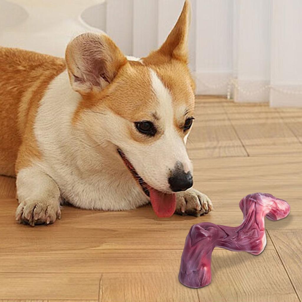 Dog Chew Toy For Aggressive Chewers,Meat Scented Tough Dog Toy For Medium & Large Breed Dogs, Long Lasting Chewing Toy