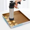 13-Piece Stainless Steel Cookie Press & Icing Gun Set for Baking