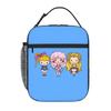 1 Piece Zipper Closure Cute Mythical Storage Bag Pocket R-Rainbow Brite School Lunch Food Box Reusable For Lunch Food Bag