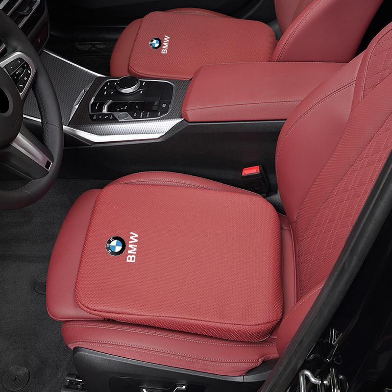 Car Seat Height Increase Cushion Breathable Leather Pad For BMW 1 2 3 4 5 7 Series E46 E90 E60 F30 F10 E39 I3 I4 X1 X2 X3 X5 X4