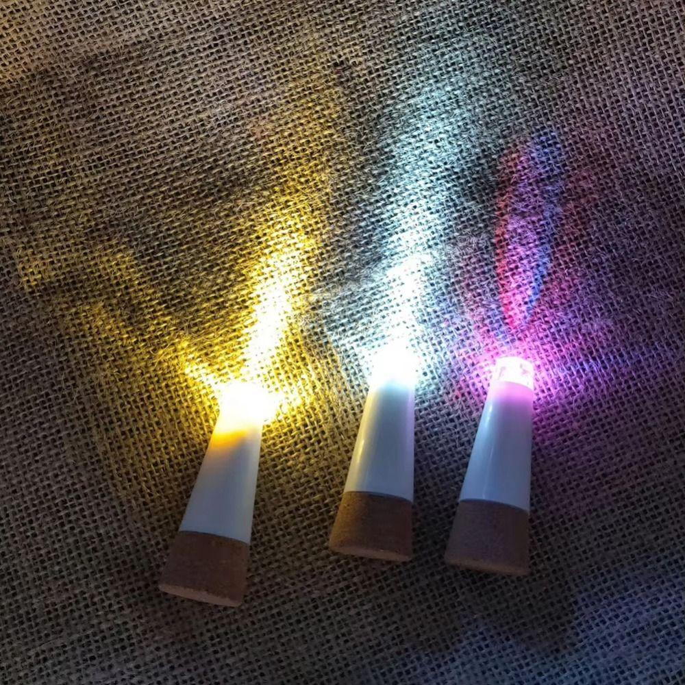 USB Rechargeable LED Bottle Lights Mini Bottle Stopper Lamp  Christmas Decor