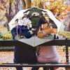 1 PC Automatic Folding Umbrella - Naruto Pattern Portable Foldable Design With 8 Ribs Christmas Birthday Gifts