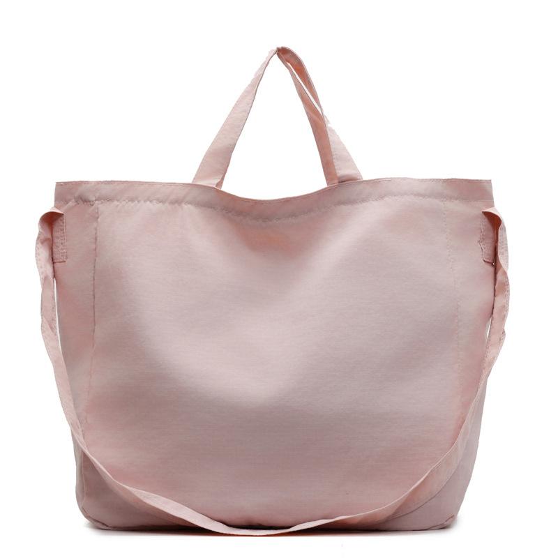 Solid Color Simple Large-capacity Messenger Bag, New Fashionable Commuter Handbag, Student Trendy Shoulder Women's Bag