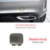 Car Rear Bumper Tow Hook Cover Cap Replacement Accessory Black White For Mercedes Benz B Class W246 B180 B200 B220 2014-