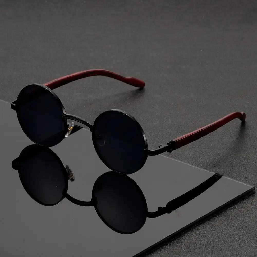 

1pcNew Fashion Round Steampunk sunglasses for men woman, Retro Fashion sunglasses for men woman for Men and Women