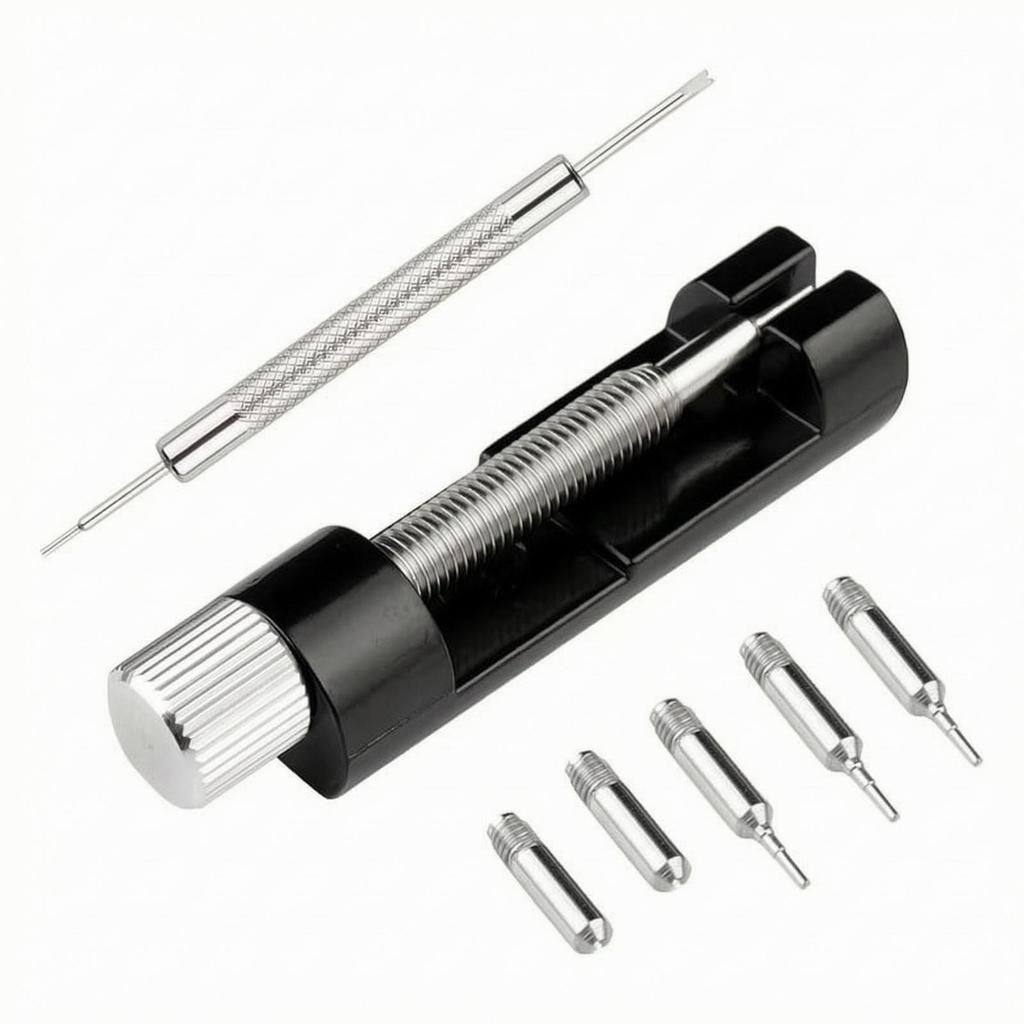 Watch Repair Tool with Replacement Pins Sturdy for Jewelry Workshop, Watchmakers