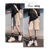 Ice Silk Sports Shorts Women's Summer Slim Slim Straight Casual Quarter Pants