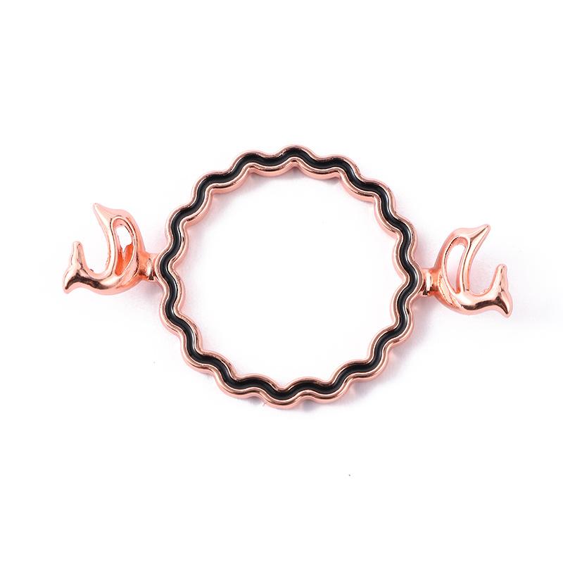 1PC Metal Wax Seal Mold for 1 Inch Stamp, 8 Shape Metal Molds for Gift Wrapping, Wedding Invitations, Envelopes, Cards