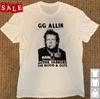 New GG ALLIN Blood & Guts Gift For Fans Unisex S-5XL T-Shirt JM658