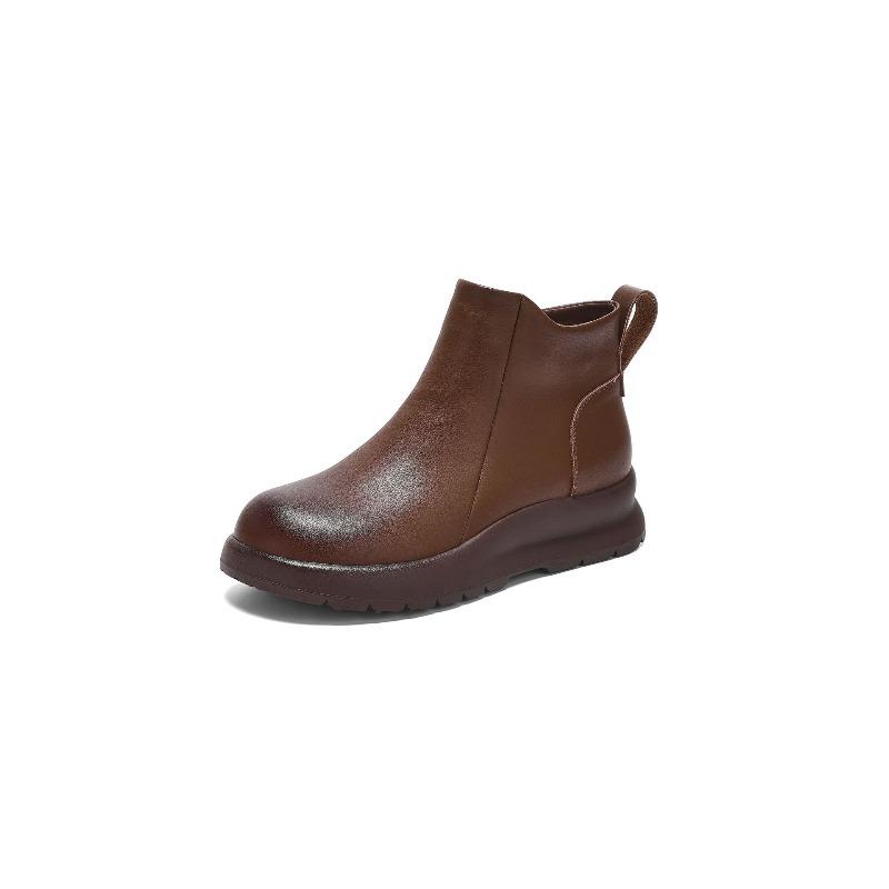 Thick-soled Shoes, Women's Boots, New Retro Boots, Versatile Ankle Boots